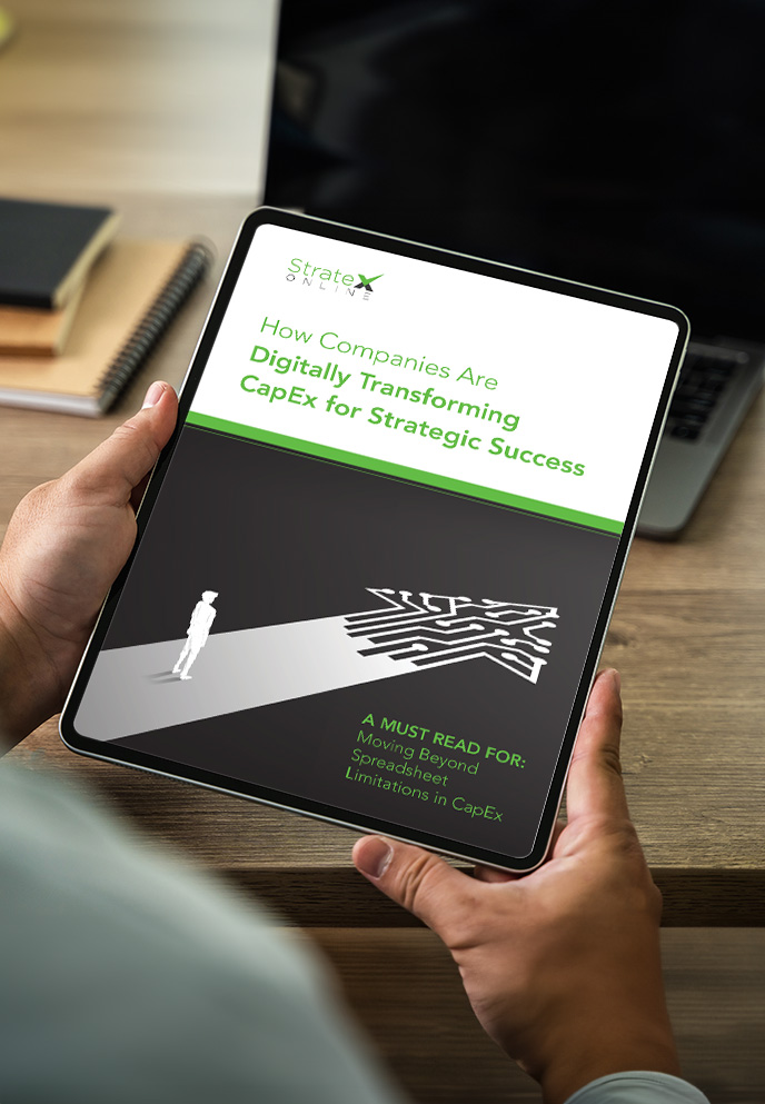 Digitally Transforming CapEx Ebook Cover